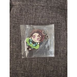 🔥🌟3/$15 
Tanjiro Rubber Strap Charm Kimetsu no Yaiba Demon Slayer Keychain